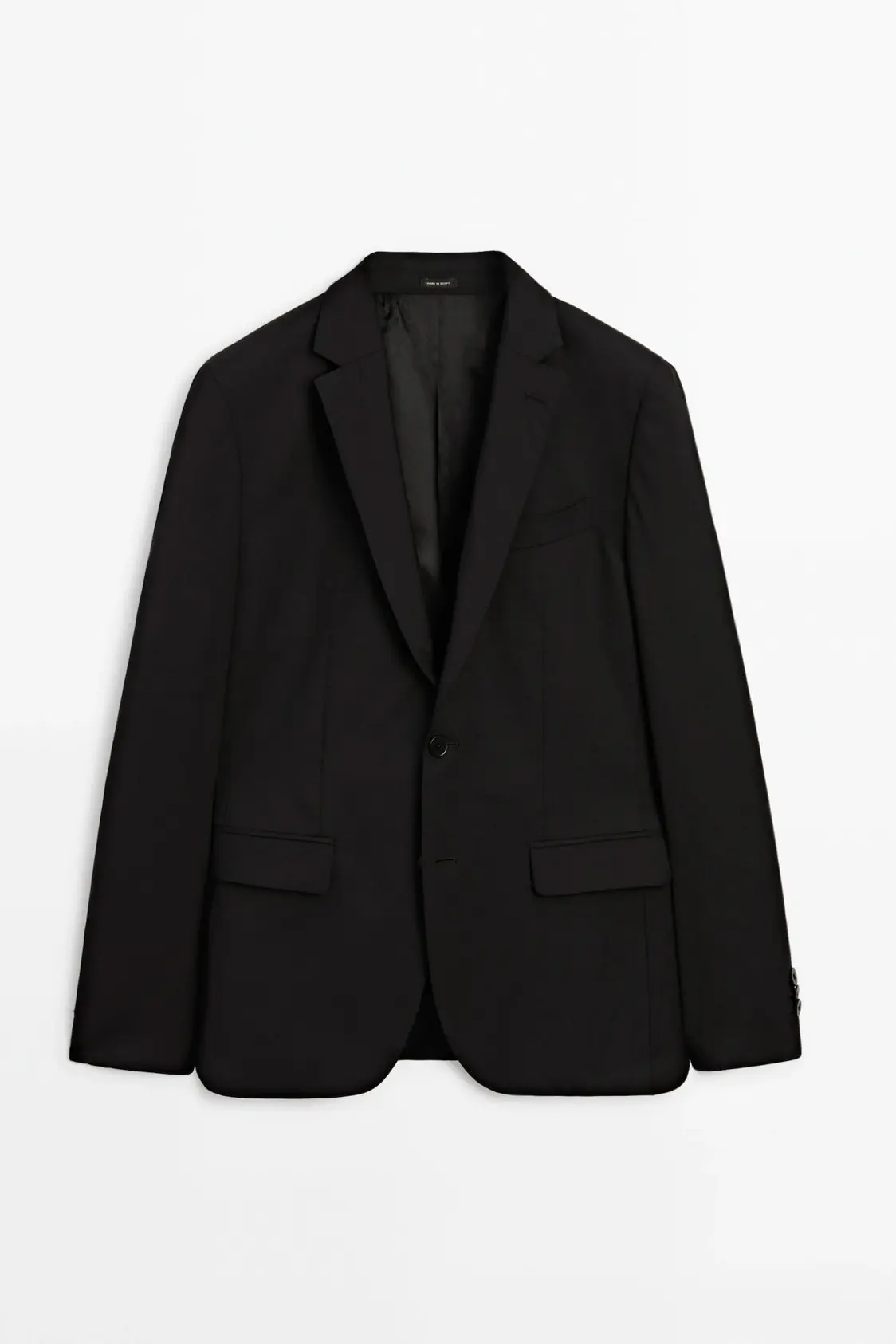 Suit blazer in 100% stretch wool
